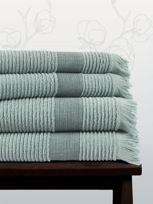 Полотенце махровое "VIP" (Зеленый)